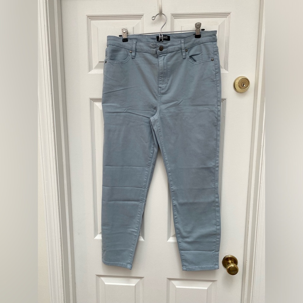 NWOT Buffalo David Bitton Sky Blue Skinny Pants - Size 12